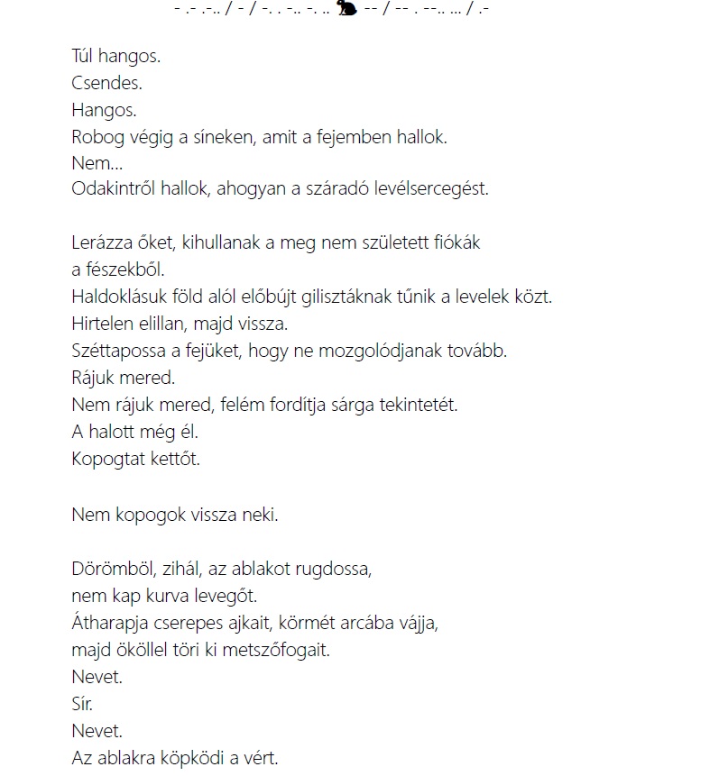 Elérhetővé vált a Minden és Semmi Pt. 1., ami egy személyes élményekből építkező narratív hibrid-líra keretében kísérli meg rekonstruálni a Z generáció mentális közegét oszihajnal2